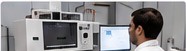 Analytical laboratory instrument used for quality characterization