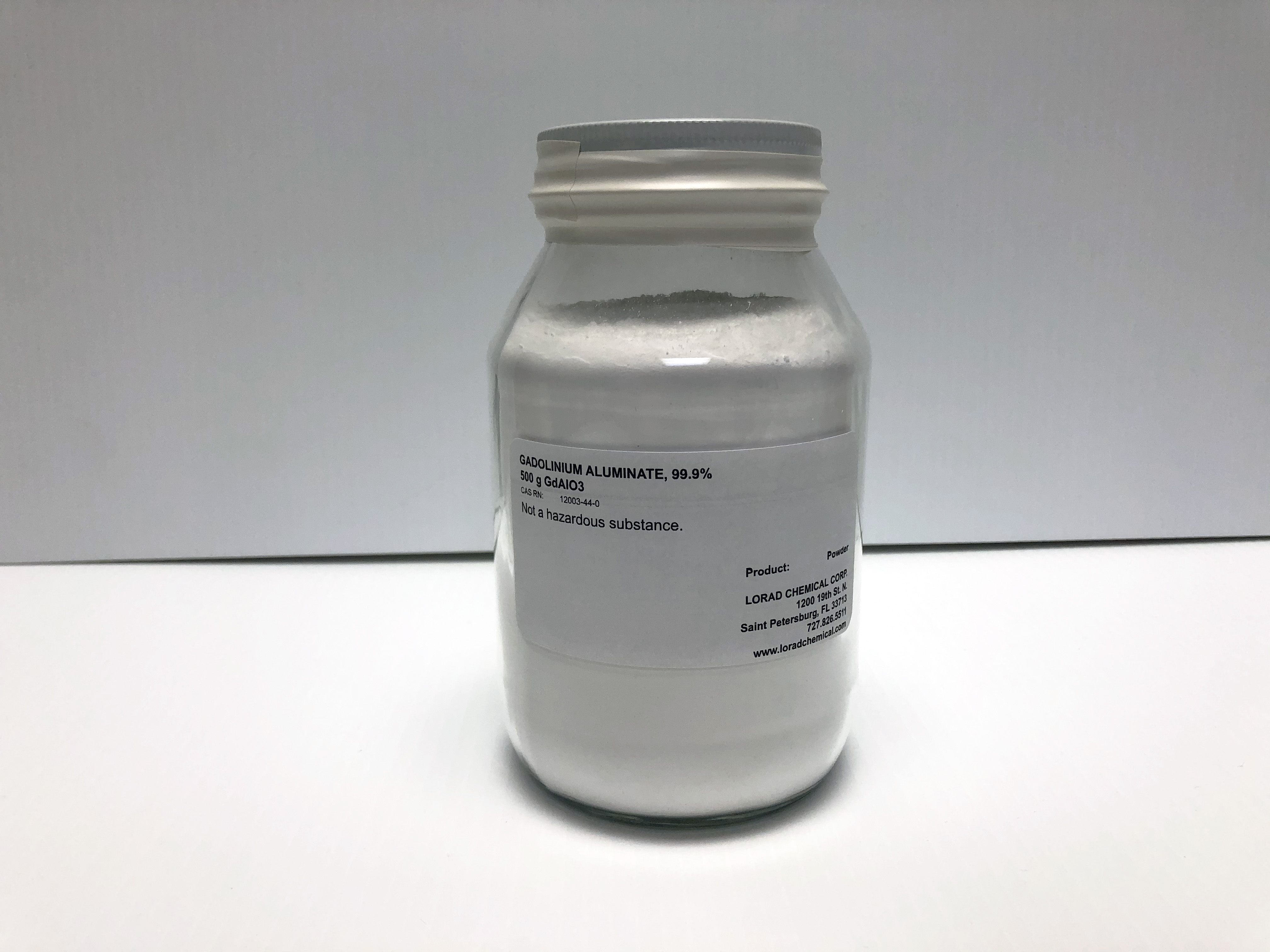 Gadolinium Aluminate powder