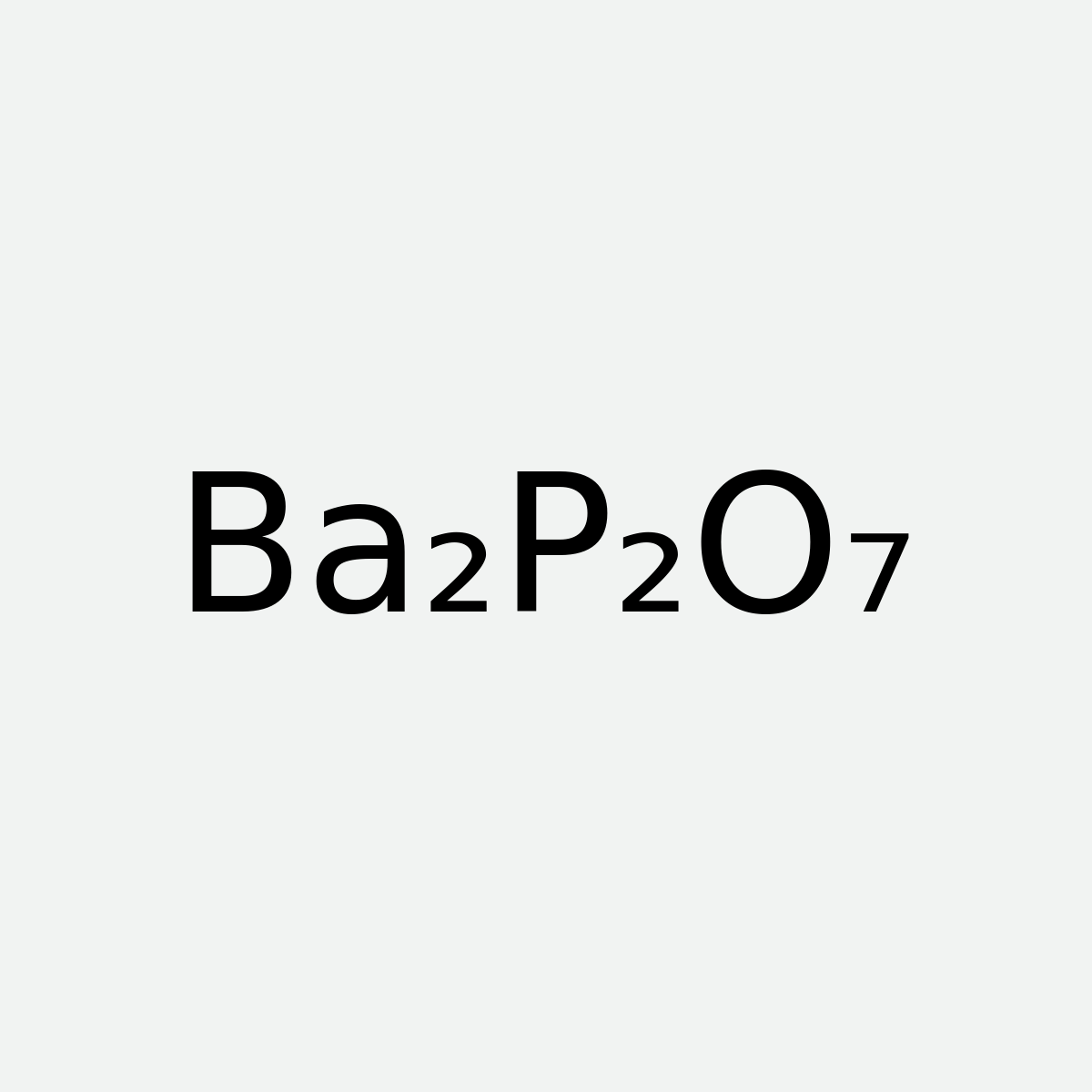 Barium Pyrophosphate