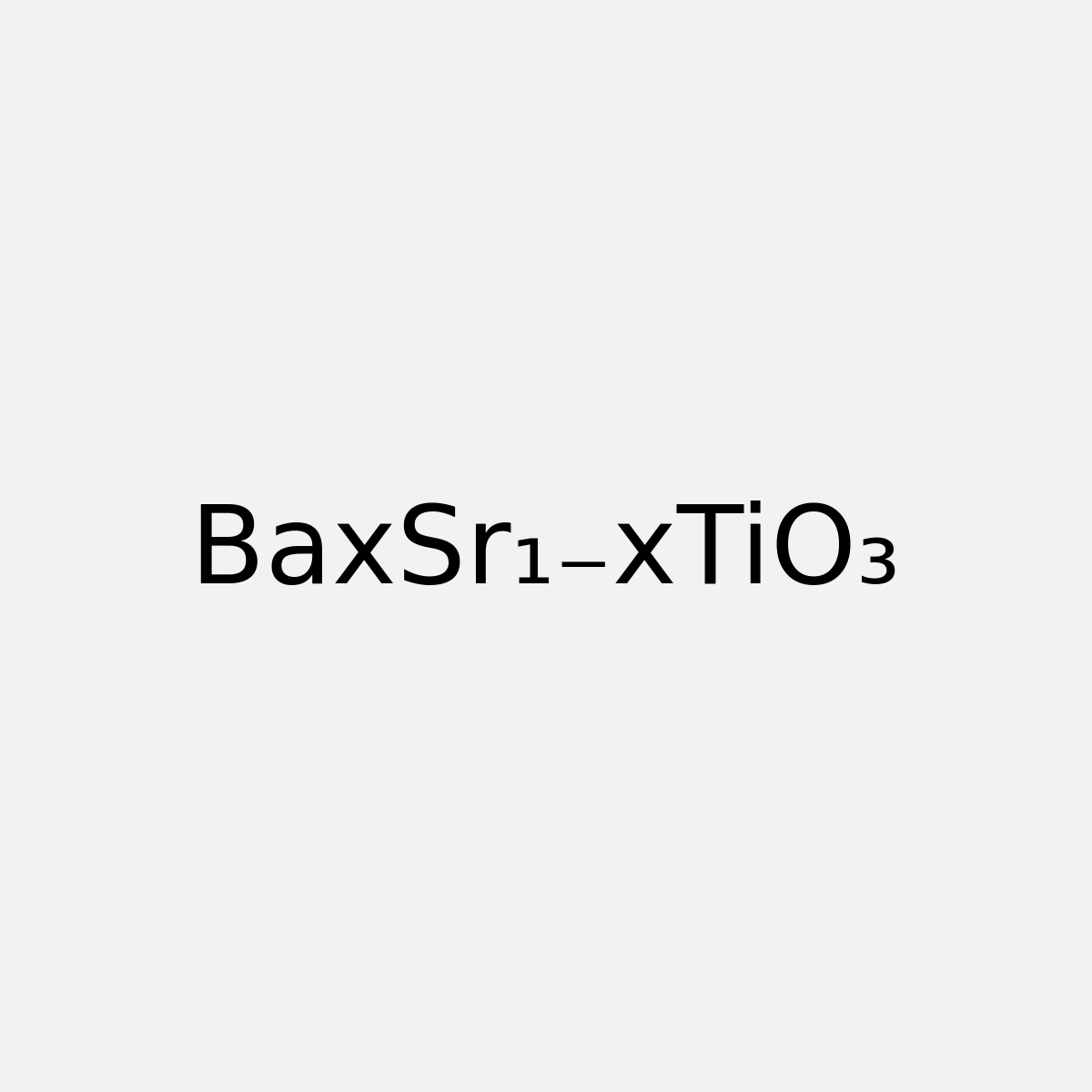 Barium Strontium Titanate