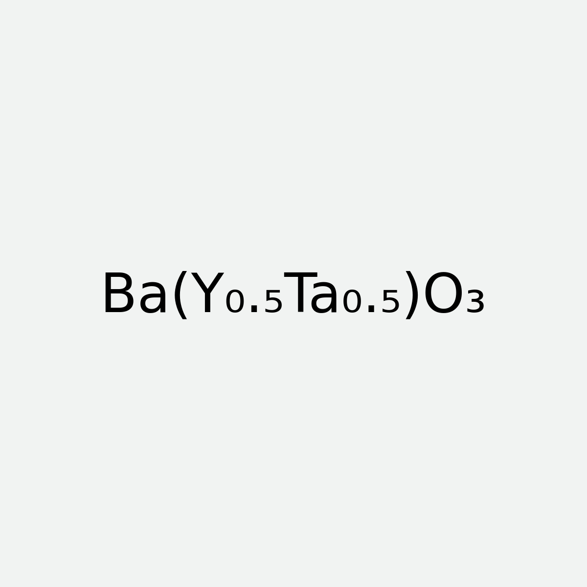 Barium Yttrium Tantalate