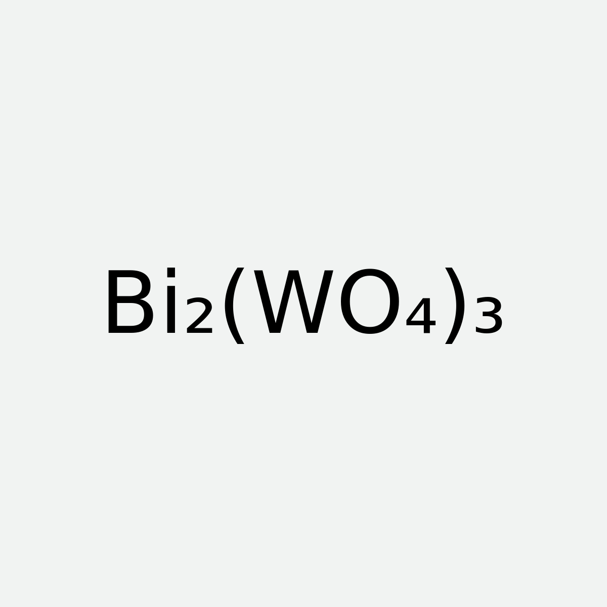 Bismuth Tungstate