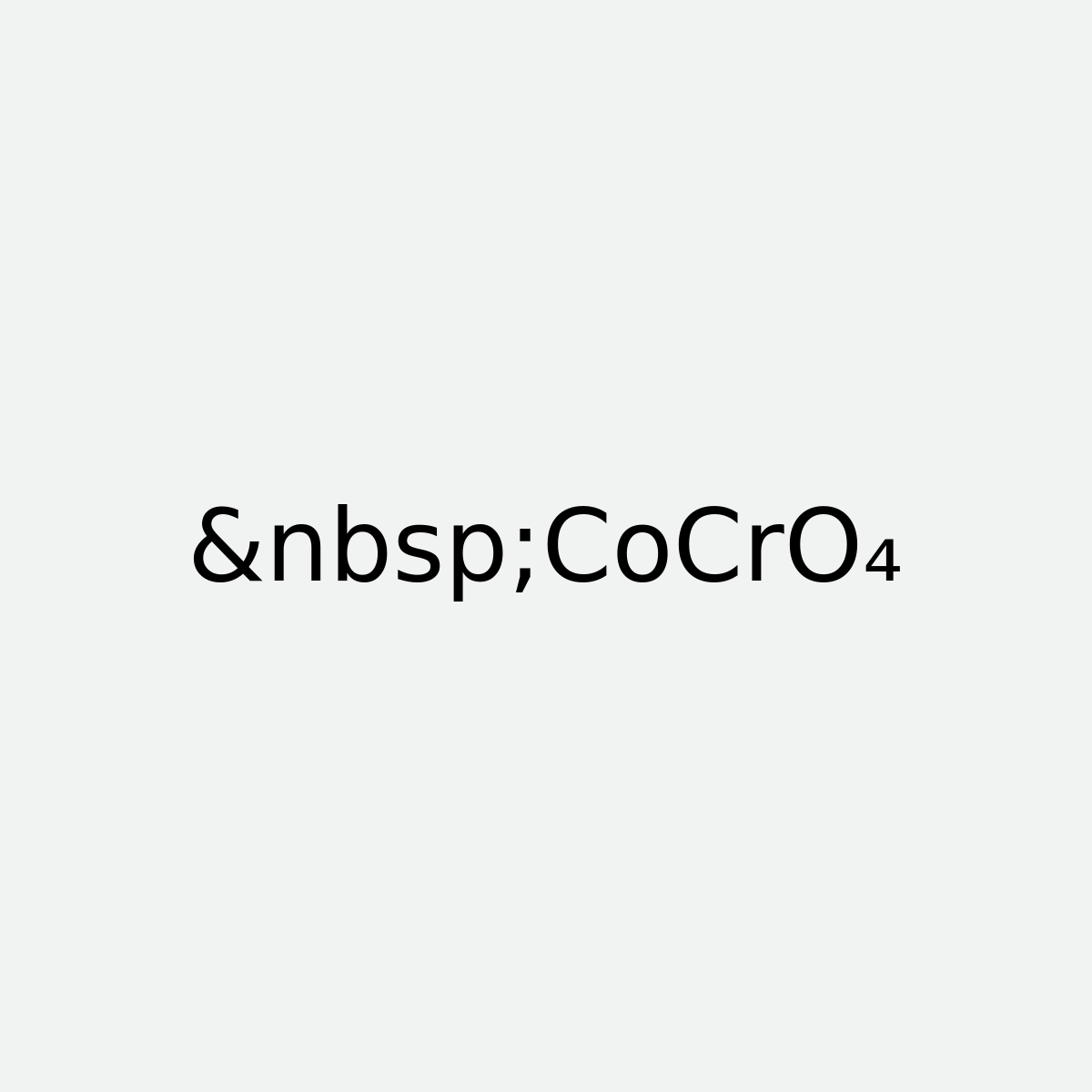 Cobalt Chromate