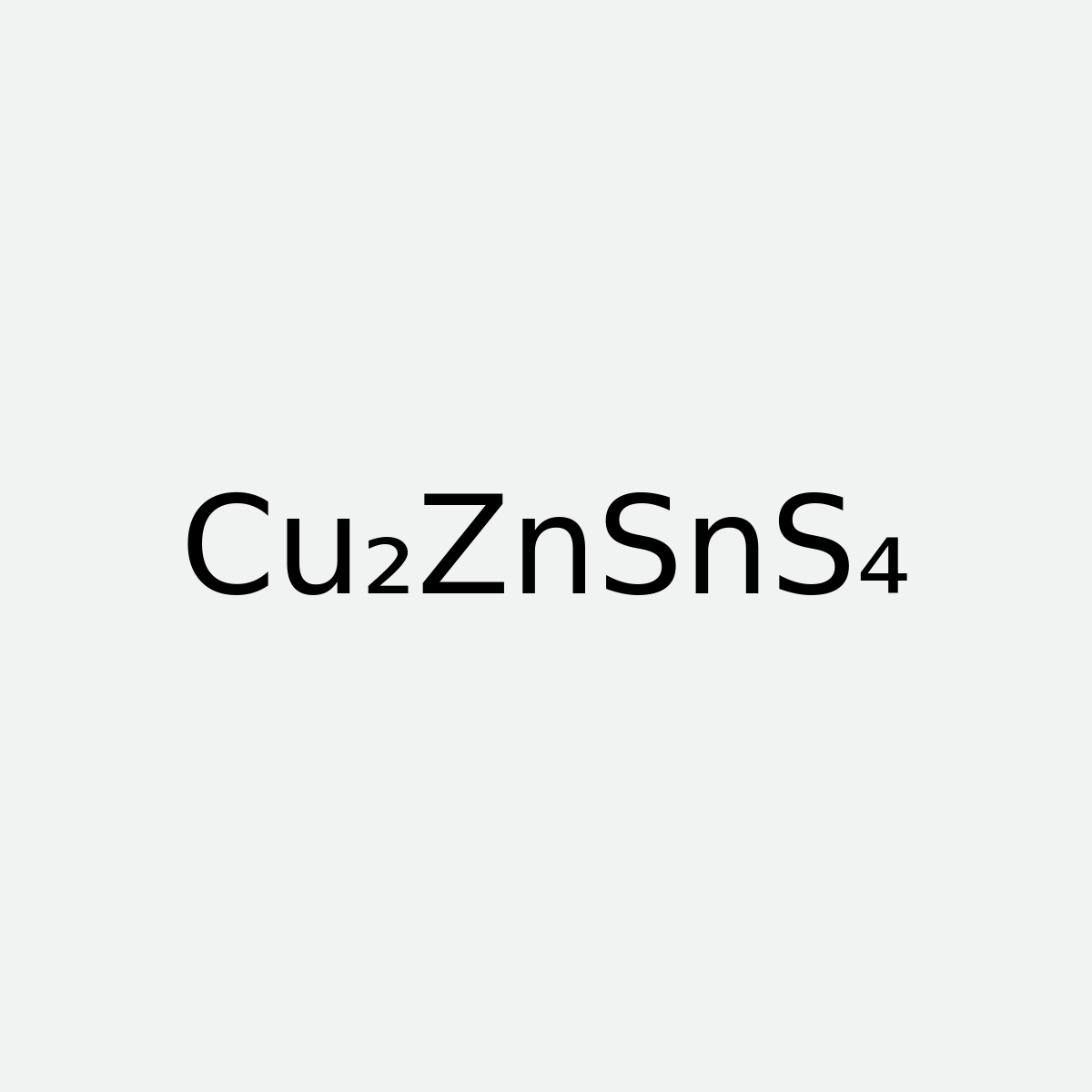 Copper Zinc Tin Sulfide