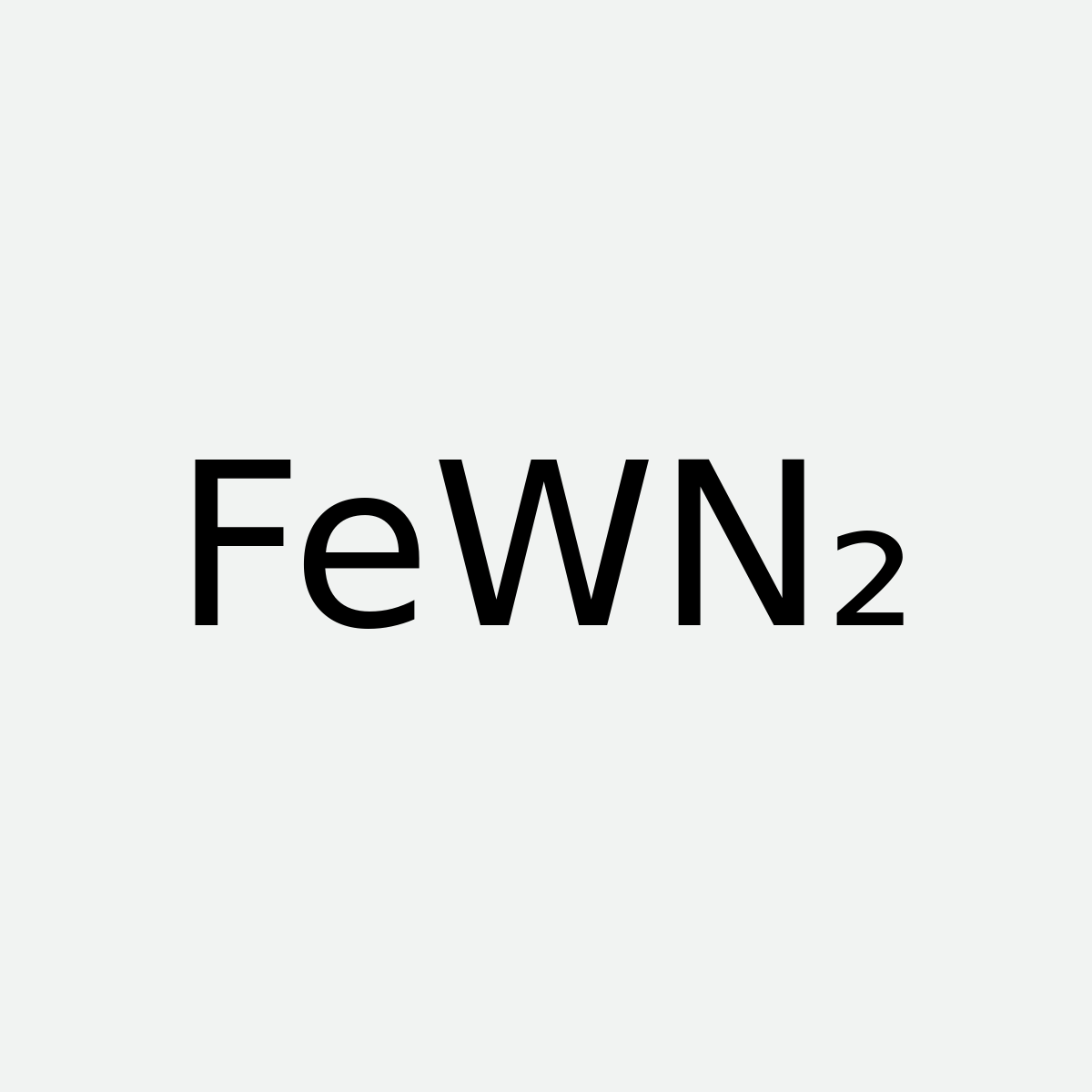 Iron Tungsten Nitride