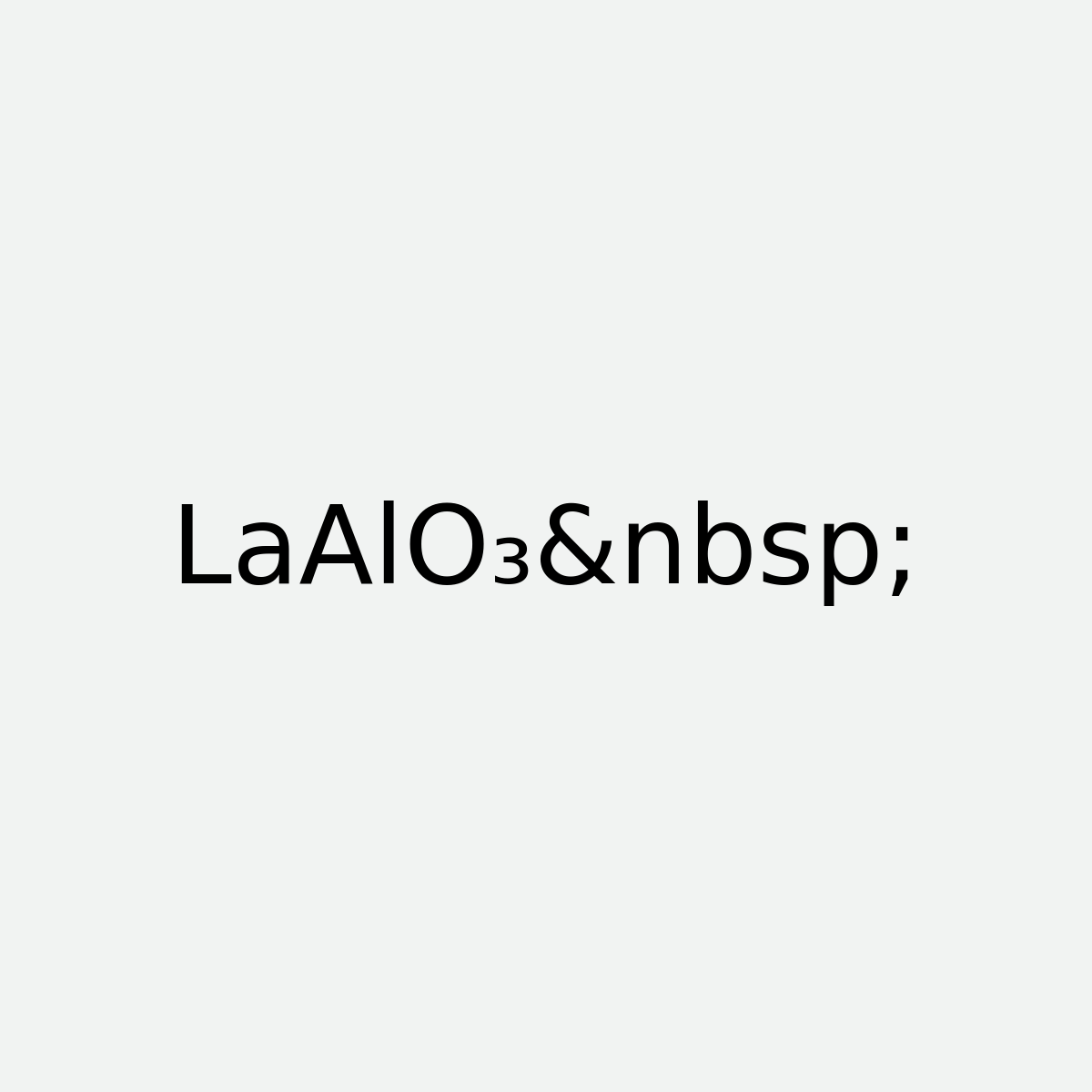 Lanthanum Aluminate