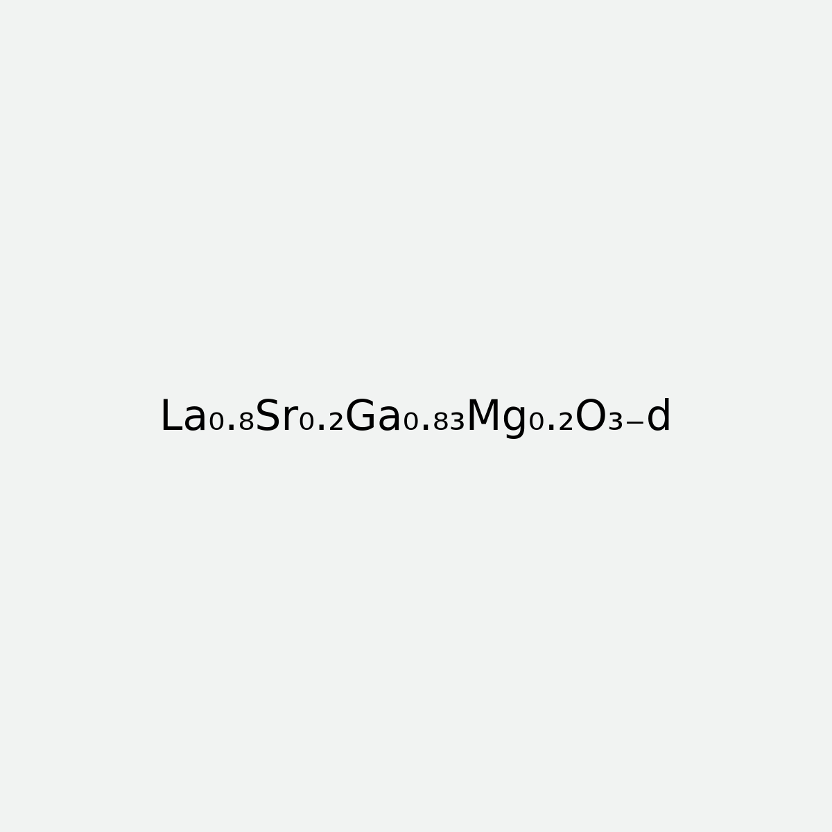 Lanthanum Strontium Gallium Magnesite
