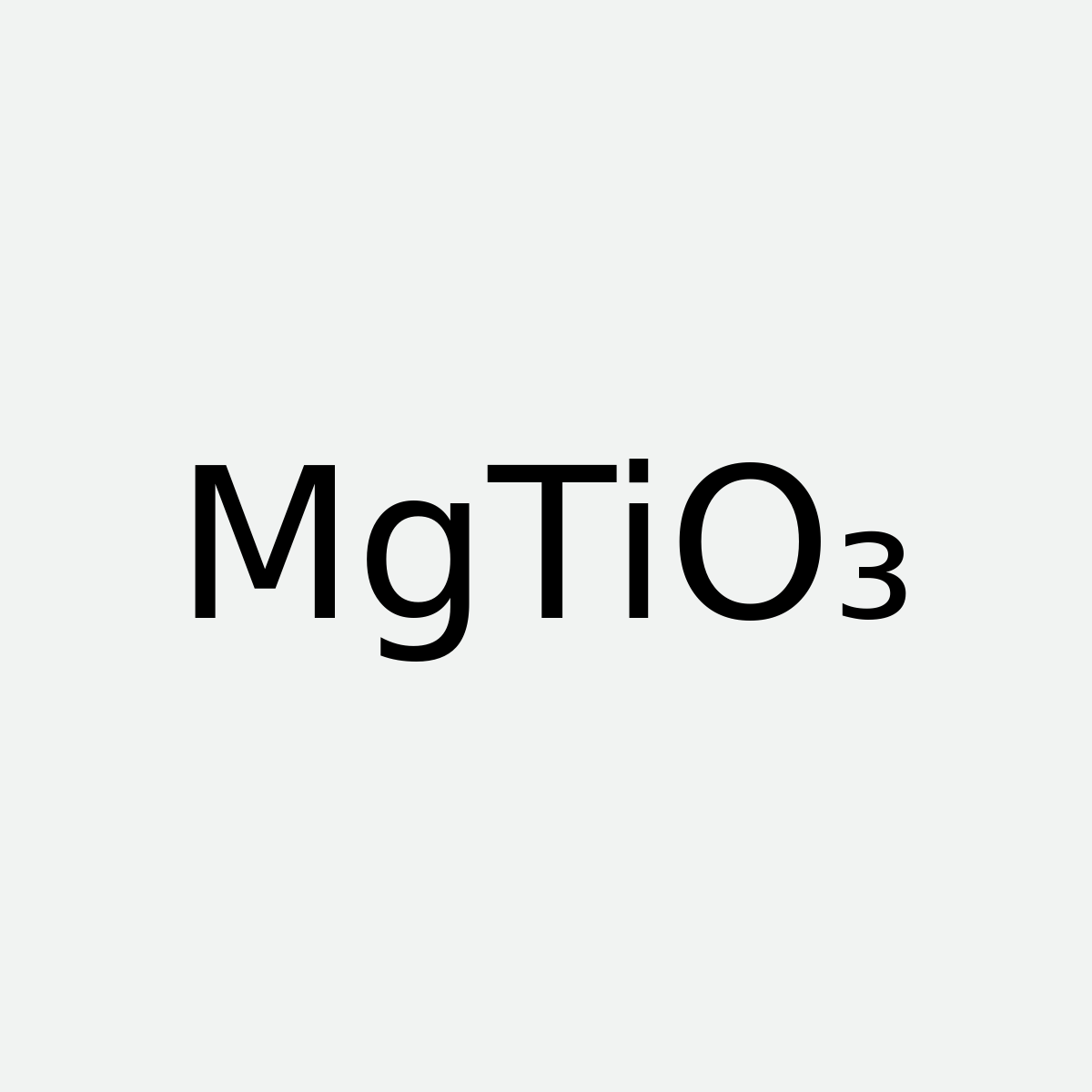 Magnesium Titanate