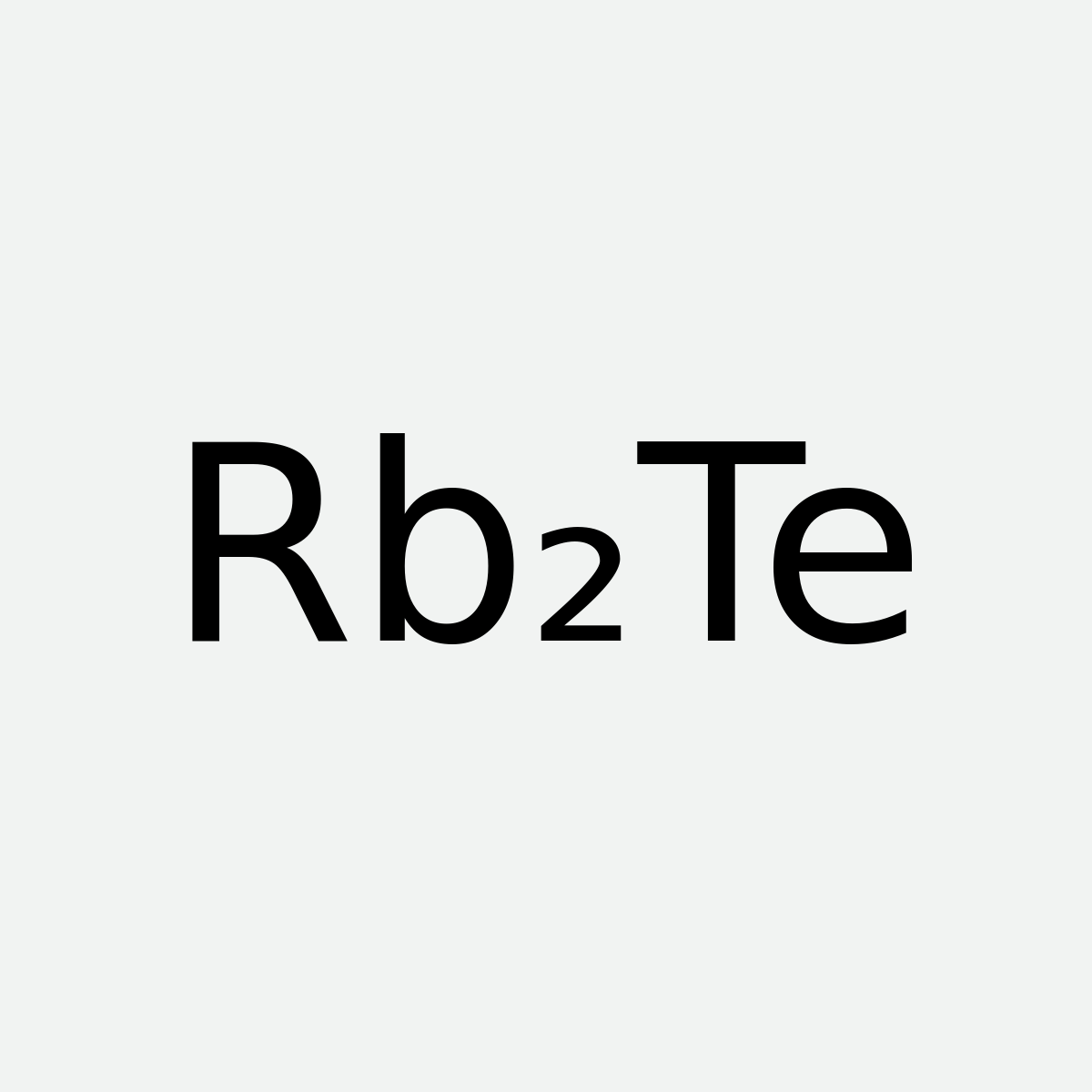 Rubidium Telluride