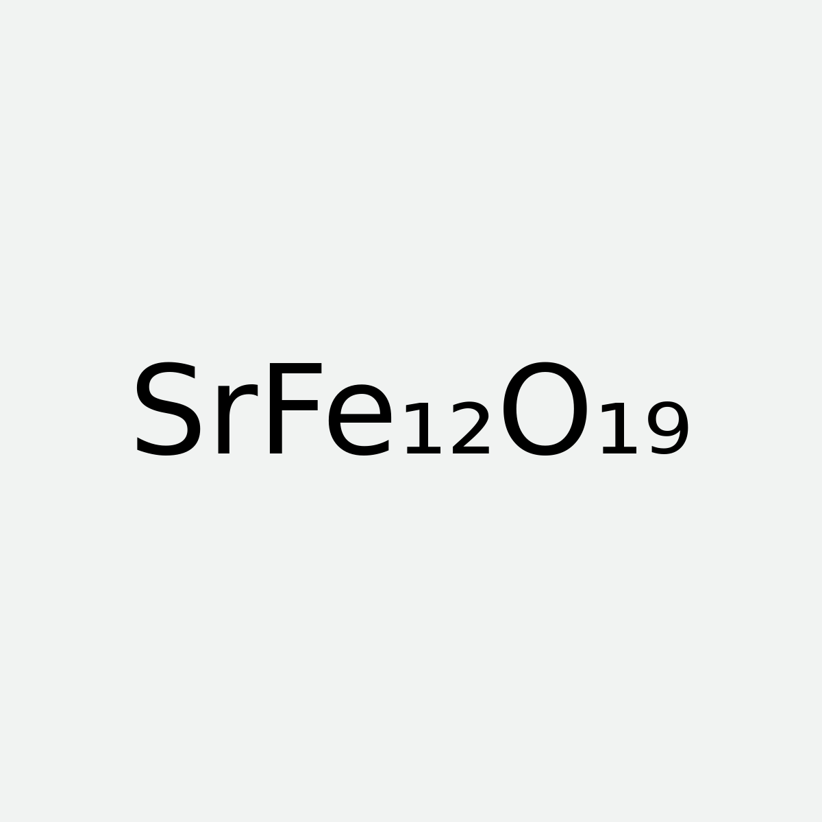 Strontium Ferrite