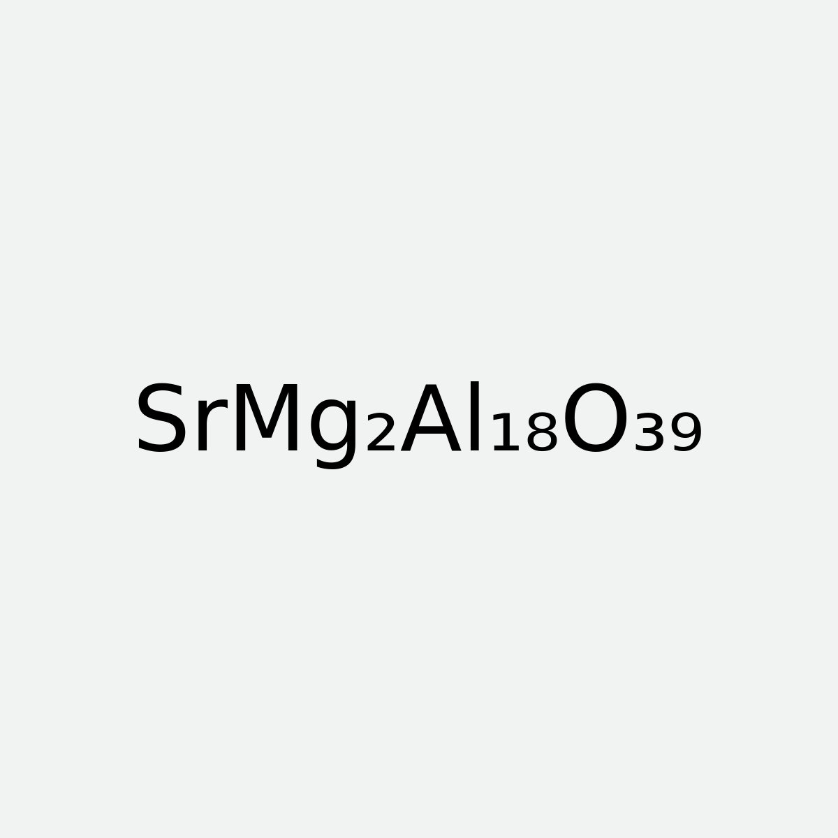 Strontium Magnesium Aluminate 