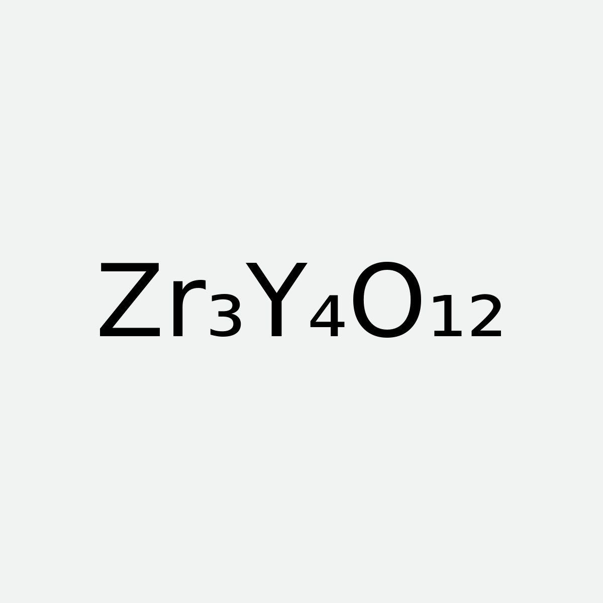 Zirconium Oxide Yttria Stabilized Delta Phase