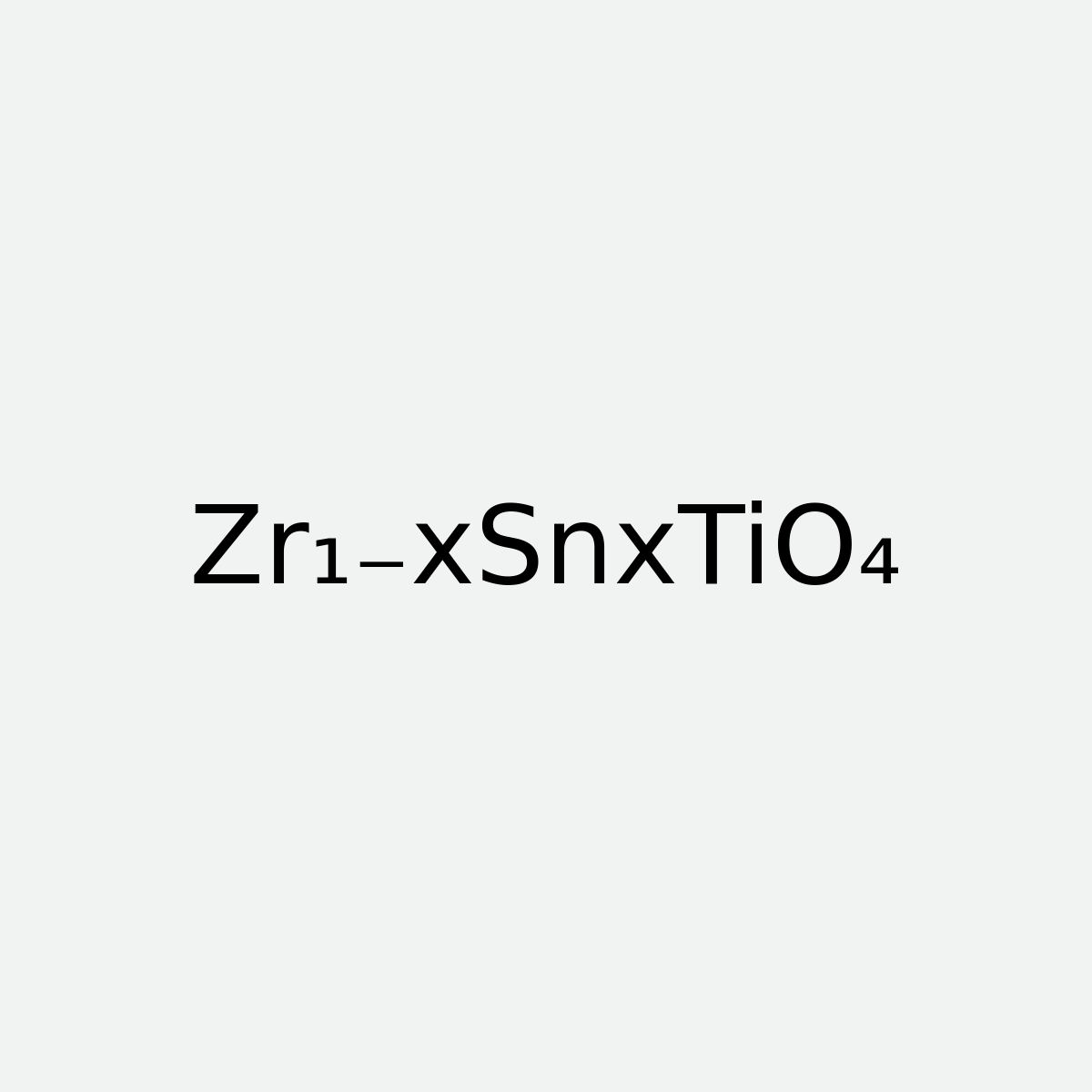 Zirconium Tin Titanate