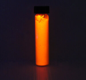 Europium doped Strontium Sulfide